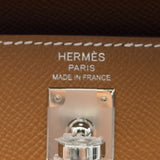 エルメス HERMES ケリー25 外縫い K刻 ゴールド シルバー金具 エプソン レディース ショルダーバッグ