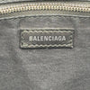 バレンシアガ BALENCIAGA ネイビートート 374767 アイボリー/ブラック キャンバス ユニセックス トートバッグ