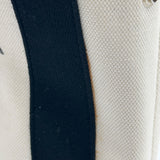 バレンシアガ BALENCIAGA ネイビーカバスXS 390346 ブラック/アイボリー シルバー金具 キャンバス レディース ショルダーバッグ