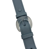 メゾン マルジェラ Maison Margiela グラムスラムショルダー S61WG0032 ライトブルー シルバー金具 レザー レディース ショルダーバッグ