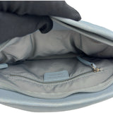 メゾン マルジェラ Maison Margiela グラムスラムショルダー S61WG0032 ライトブルー シルバー金具 レザー レディース ショルダーバッグ