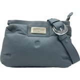 メゾン マルジェラ Maison Margiela グラムスラムショルダー S61WG0032 ライトブルー シルバー金具 レザー レディース ショルダーバッグ