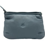 メゾン マルジェラ Maison Margiela グラムスラムショルダー S61WG0032 ライトブルー シルバー金具 レザー レディース ショルダーバッグ