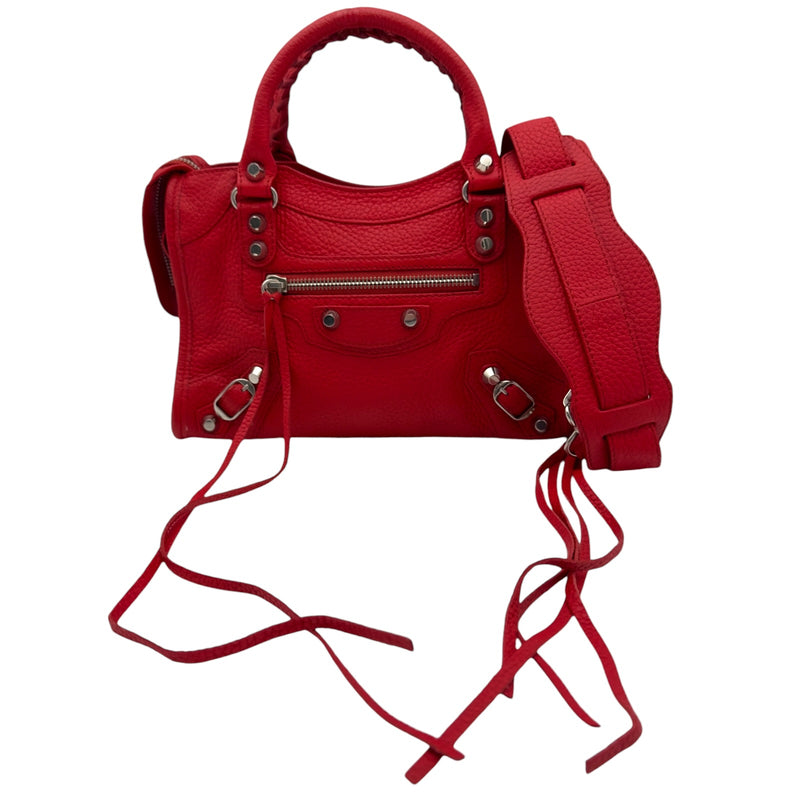 バレンシアガ BALENCIAGA クラシックミニ シティ 300295 レッド