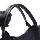 バレンシアガ BALENCIAGA ネイビーカバス S 339933 ネイビー キャンバス レディース ハンドバッグ