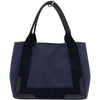 バレンシアガ BALENCIAGA ネイビーカバス S 339933 ネイビー キャンバス レディース ハンドバッグ