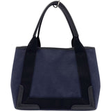 バレンシアガ BALENCIAGA ネイビーカバス S 339933 ネイビー キャンバス レディース ハンドバッグ
