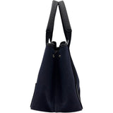 バレンシアガ BALENCIAGA ネイビーカバス S 339933 ネイビー キャンバス レディース ハンドバッグ