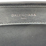バレンシアガ BALENCIAGA ネイビーカバス S 339933 ネイビー キャンバス レディース ハンドバッグ