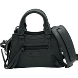 バレンシアガ BALENCIAGA ネオ クラシック シティ ナノ 638527 ブラック ブラック金具 レザー レディース ショルダーバッグ