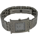 エルメス HERMES Hウォッチ HH1.210 ホワイトシェル ステンレススチール クオーツ レディース 腕時計