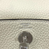 エルメス HERMES リンディミニ K刻 クレーム シルバー金具 トリヨンクレマンス レディース ショルダーバッグ