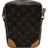 ルイ・ヴィトン LOUIS VUITTON ダヌーブ M45266 ブラウン モノグラムキャンバス レディース ショルダーバッグ