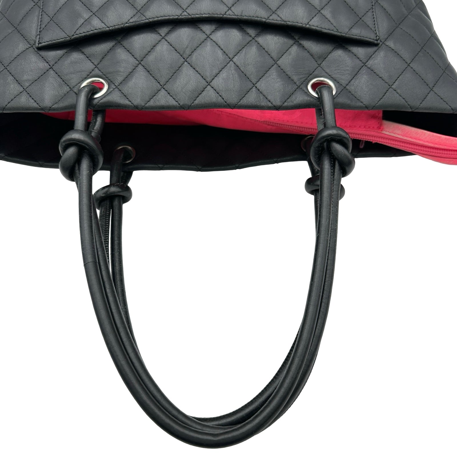 シャネル CHANEL カンボンライン トートラージ A25169 11番台 ブラック