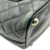 シャネル CHANEL カンボンライントートラージ A25169 9番台 ブラック/ホワイト ラム レディース トートバッグ