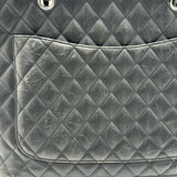 シャネル CHANEL カンボンライントートラージ A25169 9番台 ブラック/ホワイト ラム レディース トートバッグ