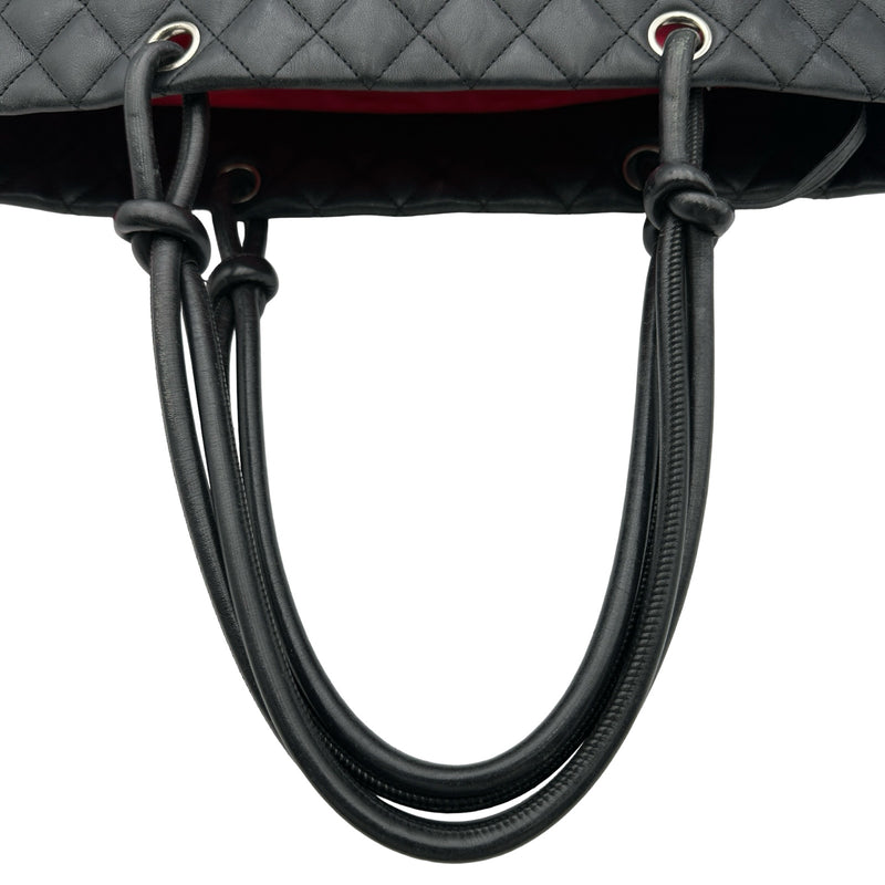 シャネル CHANEL カンボンライントートラージ A25169 9番台 ブラック