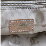 シャネル CHANEL ワイルドステッチトートバッグ 7番台 ベージュ GD金具 レザー レディース トートバッグ