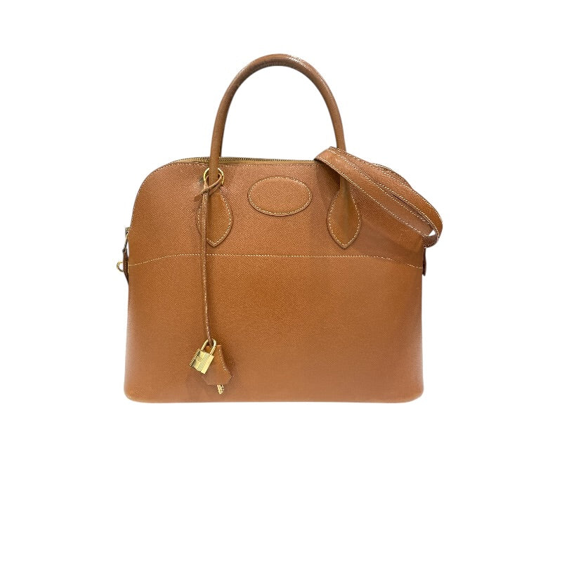 エルメス HERMES ボリード35 □A刻 ゴールドゴールド金具 クシュベル