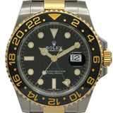 ロレックス ROLEX GMTマスター2 116713LN ブラック ゴールド/ステンレススチール 自動巻き メンズ 腕時計