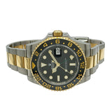 ロレックス ROLEX GMTマスター2 116713LN ブラック ゴールド/ステンレススチール 自動巻き メンズ 腕時計