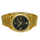 ロレックス ROLEX デイトジャスト36 116238 オニキス ゴールド 自動巻き メンズ 腕時計