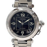 カルティエ Cartier パシャC W31043M7 ブラック ステンレススチール 自動巻き メンズ 腕時計
