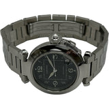 カルティエ Cartier パシャC W31043M7 ブラック ステンレススチール 自動巻き メンズ 腕時計
