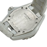シャネル CHANEL J12 33mm H0968 ホワイト セラミック クオーツ レディース 腕時計