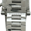 ブルガリ BVLGARI アショーマ クロノグラフモデル AA48SCH ネイビー ステンレススチール 自動巻き メンズ 腕時計