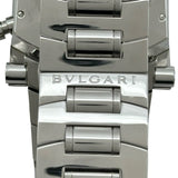 ブルガリ BVLGARI アショーマ クロノグラフモデル AA48SCH ネイビー ステンレススチール 自動巻き メンズ 腕時計