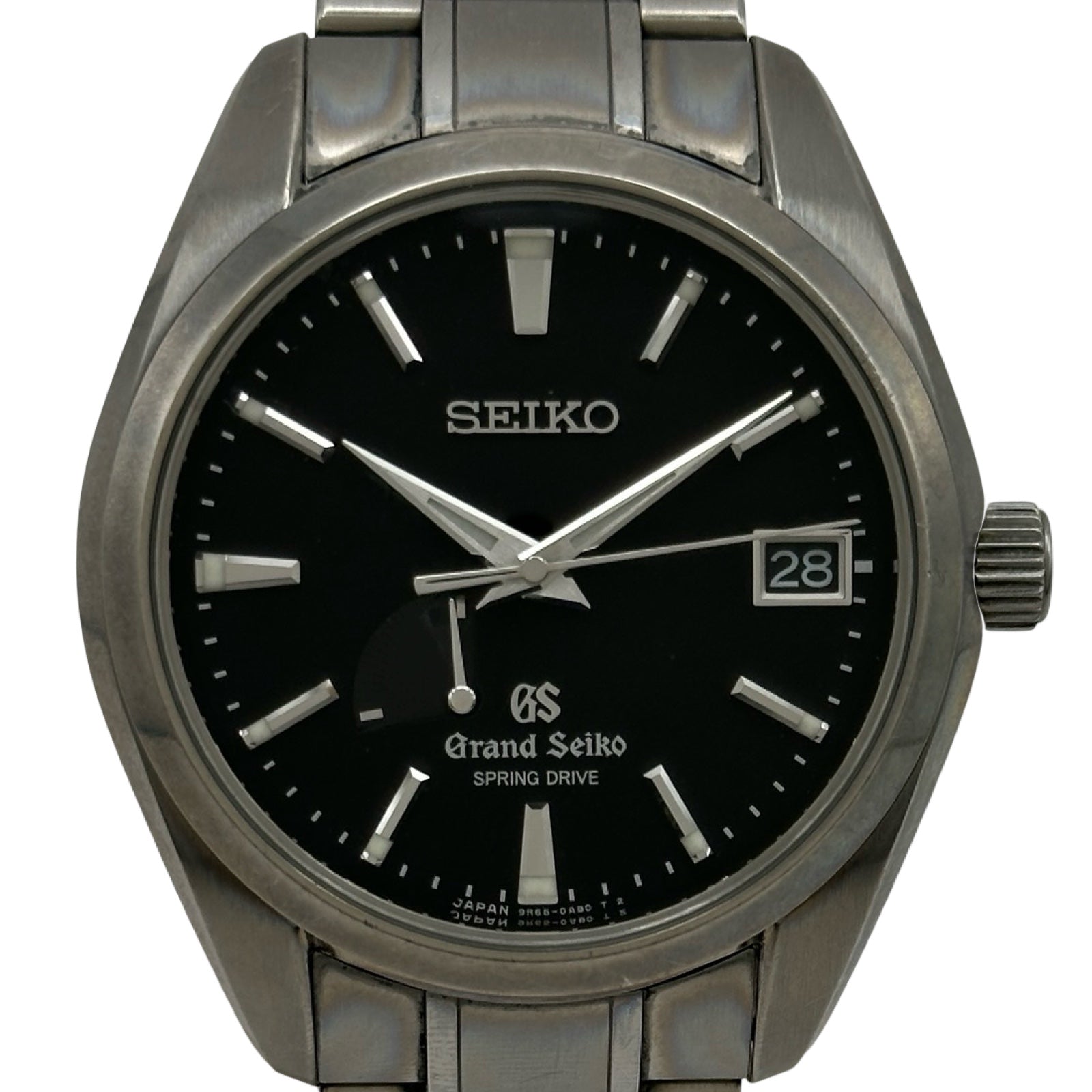 中古 グランドセイコー Grand Seiko SBGA041 ブラック メンズ 腕時計 グランドセイコー Grand Seiko ヘリテージコレクションスプリング