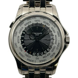 パテック・フィリップ PATEK PHILIPPE ワールドタイム 5130/1G-010 シルバー/ブラック ホワイトゴールド 自動巻き メンズ 腕時計