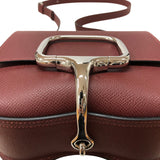 エルメス HERMES デッラカヴァレリア ミニ K刻 ルージュグレナ シルバー金具 エプソン レディース ショルダーバッグ