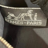 エルメス HERMES アカプルコPM ブラック ナイロンキャンバス ユニセックス ハンドバッグ