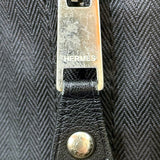 エルメス HERMES アカプルコPM ブラック ナイロンキャンバス ユニセックス ハンドバッグ