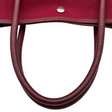 エルメス HERMES ガーデンパーティPM ▢J刻 ボルドー シルバー金具 トワル/ブッフル レディース ハンドバッグ
