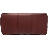 エルメス HERMES ガーデンパーティPM ▢J刻 ボルドー シルバー金具 トワル/ブッフル レディース ハンドバッグ