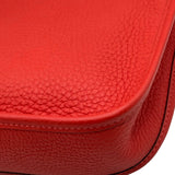 エルメス HERMES エヴリンTPM X刻印 ルージュピマン シルバー金具 トリヨン レディース ショルダーバッグ