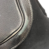 エルメス HERMES ガーデンパーティPM □G刻 ブラック トワル・ブッフル レディース ハンドバッグ