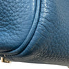 エルメス HERMES リンディ34 □R刻 ブルージーン シルバー金具 トリヨンクレマンス レディース ショルダーバッグ