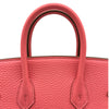 エルメス HERMES バーキン25 □Q刻印 ローズリップスティック シルバー金具 トゴ レディース ハンドバッグ