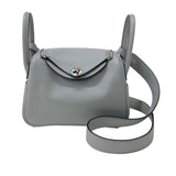 エルメス HERMES リンディミニ K刻 グリパンタン シルバー金具 スイフト レディース ショルダーバッグ
