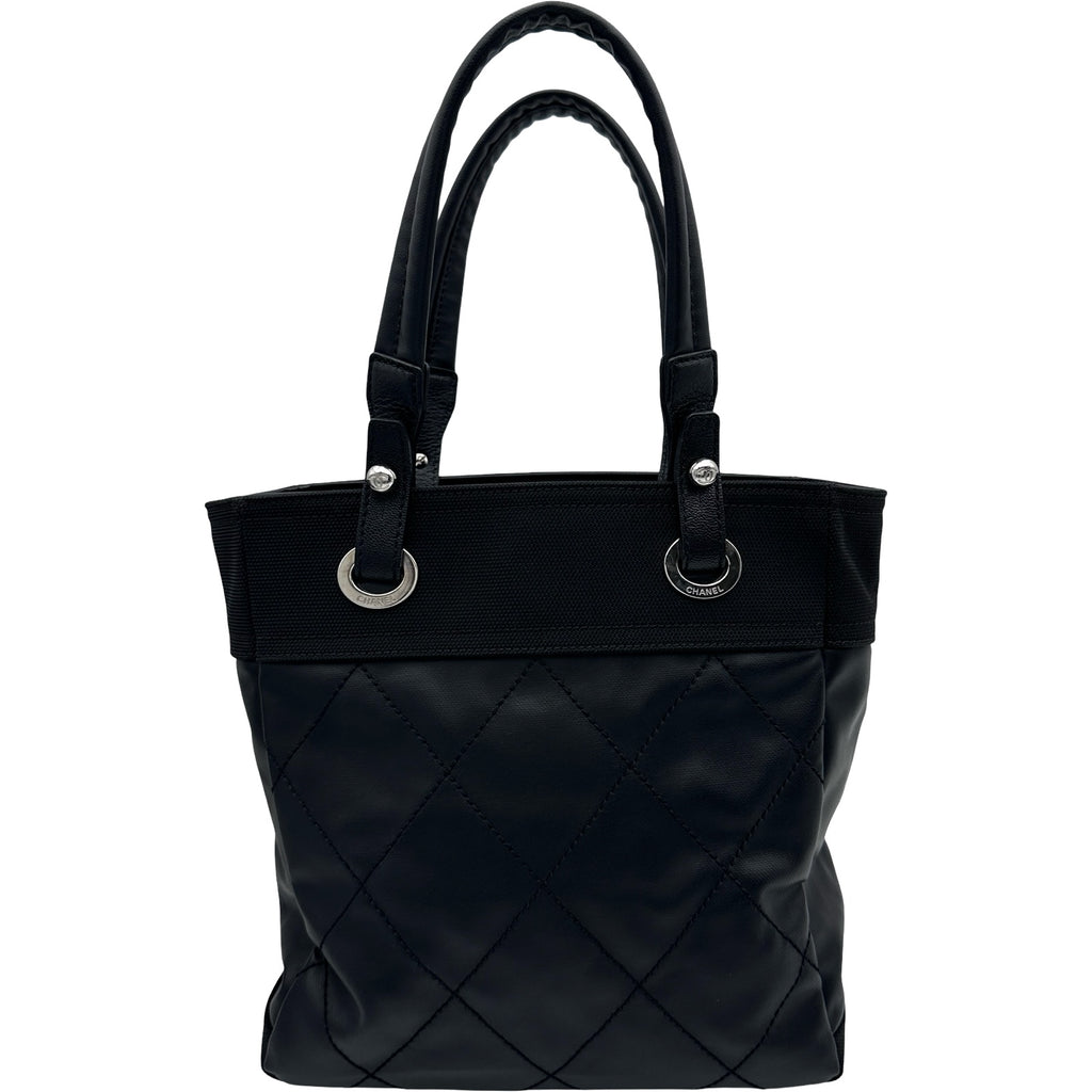 シャネル CHANEL パリビアリッツ トート PM A34208 13番台 ブラック