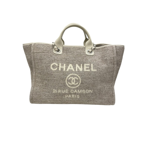 シャネル CHANEL ドーヴィルショッピングバッグ AS3351 ベージュ