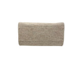 シャネル CHANEL ドーヴィルショッピングバッグ AS3351 ベージュシルバー金具 ウール レディース ハンドバッグ