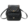 シャネル CHANEL マトラッセ バッグパック AS3618 ブラック ゴールド金具 ラムスキン レディース リュック・デイパック
