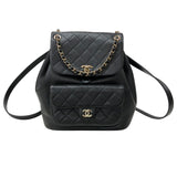 シャネル CHANEL マトラッセ バッグパック AS3618 ブラック ゴールド金具 ラムスキン レディース リュック・デイパック