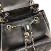 シャネル CHANEL マトラッセ バッグパック AS3618 ブラック ゴールド金具 ラムスキン レディース リュック・デイパック