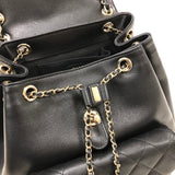 シャネル CHANEL マトラッセ バッグパック AS3618 ブラック ゴールド金具 ラムスキン レディース リュック・デイパック
